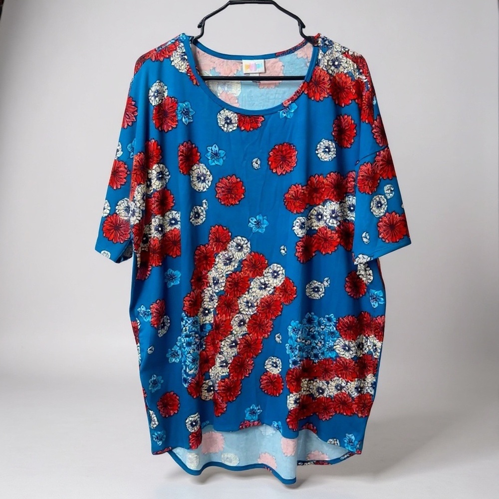 Lularoe Women’s Oversized Floral Shirt Size XL